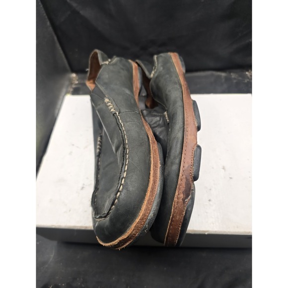 olukai mens Size 13 slip on Black main image 7